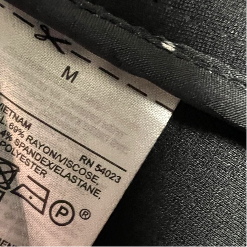 Gap Blazer Jacket Classic Solid Black Jack Single… - image 2